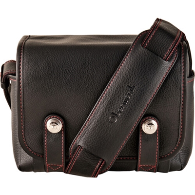 Oberwerth Harry & Sally Leather Shoulder Camera Bag (Black with L